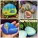 Lifetop 24PCS 2-3 Inches Kindness Rocks for Painting - DIY Flat & Smooth Medium Rocks for Arts, Crafts, and Decoration - Buy Online on GoSupps.com