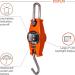  Digital Hanging Scale 660 LB 300 KG Cast Aluminum Case - Heavy Duty Waterproof Fish Scale - Portable Crane Scale for Luggage Weight Suitcase Hunting Farm Bow Fishing Scale Heavy Duty Orange - Buy Online on GoSupps.com