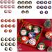 lxuebaix 10pieces Christmas Candy Jar Hanging Decorations Santa Elk Pattern Tinplate Candy Box Christmas Tree Pendants Gifts Christmas Elk - Buy Online on GoSupps.com