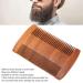 Australian Rosewood Double Sided Lice & Beard Comb | Fine Toothed Grate Comb for Grooming | International Shipping - Buy Online on GoSupps.com