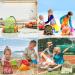 12Pcs Mesh Drawstring Bags 13 X15.5 - Nylon Gym Toy Travel Sports Bags - Multicoloured - Buy Online on GoSupps.com