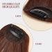 NICENEEDED Light Brown Clip in Bangs Wispy Bangs Clip in Hair Extensions Air Bangs Fringe Natural Curved Wispy Bangs Faux Hairpieces for Women Daily Wear - Buy Online on GoSupps.com