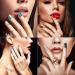 Cute Style Nail Polish Strips - 680 Pieces Full Wraps Nail Stickers for DIY Nail Decoration | Self-Adhesive Decals with Nail Files for Women & Girls - Buy Online on GoSupps.com