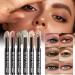 Creamy Eyeshadow Stick - 6X Eye Shine Stick | Matte & Shiny Long Lasting Pencil Eye Base For Intense Daily Look & Evening Eyeshadow - Buy Online on GoSupps.com