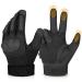 KUMGIM Tactical Gloves for Men, Military Combat Gloves Black Airsoft Gloves Touchscreen for Airsoft Outdoor Hunting Shooting Paintball Work Motorcycle Climbing Black Large