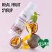 Original Passion Fruit Syrup for Bubble Tea Mix - 300ml | Vegan & Gluten-Free | 100% Natural Ingredients - Buy Online on GoSupps.com