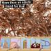 Teenitor 300pcs Elastic Hair Bands - Light Brown Rubber Ties for Kids & Teens | Best Small Hair Accessories - Buy Online on GoSupps.com