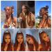 UPruyo Ginger Copper Pre Stretched Kanekalon Braiding Hair 26 Inch - 3 Packs Auburn Synthetic Extensions - Buy Online on GoSupps.com