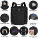 Extra Large Makeup Backpack & Organizer for Travel - Professional Case with 4 Removable Bags & Brushes Holder - Buy Online on GoSupps.com