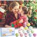 DUAIU Fizzy Bubble Bath Bombs Set of 14 with Essential Oil - Naturally Perfect for Birthday Mother's Day Gift Idea for Wife Monther and Girlfriend - Buy Online on GoSupps.com
