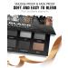 HOOMUSS Smoky Eye Shadow Palette 8Color - Black - Buy Online on GoSupps.com