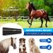 Equigroomer Self-Cleaning Fur Care Brush for Horses Gentle Effective Hair & Dandruff Removal | Safe for Sensitive Skin (Black) - Buy Online on GoSupps.com