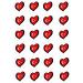 Turkish Turkey Flag hearts eurovision style 24 pre-cut edible party decorations Wafer Paper Cupcake Topper Cake - Buy Online on GoSupps.com