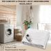 Shop Grafner Electric Heated Underblanket 150x80 cm - Remote Control 3 Heat Settings Overheating Protection & Washable Design | Cozy Mattress Heating Solutions - Buy Online on GoSupps.com