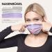 50 Pack Disposable Face Masks | Made in Germany | Type IIR & CE Certified | Triple Layer Filtration | Elastic Earloops | Rainbow Ocean Sunrise Design - Buy Online on GoSupps.com