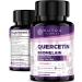 Quercetin 500mg with Bromelain Supplements | Powerful Antioxidant Complex with Acai Berry Maqui Berry & Vitamin C | Natural Bioflavonoid for Immune Defense | Vegan Gluten Free Non-GMO | 60 Capsules