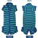 Shop Soft Cotton Dog Pajamas | Cute 4-Legged Jumpsuit for Summer | Blue-Green XS for Male & Female Dogs - Buy Online on GoSupps.com