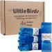 Little Birds - 4 Premium refill films diaper -loose - maximum odor protection - More capacity for up to 280 diapers - compatible with refill cassettes from Angelcare Litterlocker Spross & Littycat 1 piece (4 Pack)