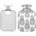 Hot Water Bottles with Pineapple Cover - 2L Pain Relief for Women Girls & Kids | International Shipping - Buy Online on GoSupps.com