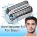 32B Replacement Shaver Head Electric Shaver Foil Razor Head for Replacement Braun S3 Shaver Head Mens Head Shaver for 3010s 320S 330S 340S 370cc 390cc-4 3000s 3040s (32S) - Buy Online on GoSupps.com