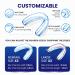 Professional Moldable Mouth Guard for Teeth Grinding - 2 Sizes, 4 Pieces Set - Night Guard for Bruxism & Clenching - Antibacterial Dental Guard Case Included - Buy Online on GoSupps.com