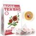 100% Rose Tea Bag 150g/5.29oz (3g*50bags) boutons de rose s ch s naturels purs - boutons de rose fleurs s ch es - parfait pour le th rose la cuisson