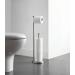 SunnyPoint Free Standing Toilet Paper Holder Stand with Reserve - Brush Nickel Finish - Buy Online on GoSupps.com
