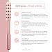YOUTHLAB Radiance Roller - Germanium Stone Face Massager Beauty Roller (Rose Gold) - Buy Online on GoSupps.com