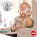 Nuk First Choice+ Disney Winnie the Pooh Drinking Bottle 150ml | 6-18 Months | Temperature Control & Anti-Colic | BPA-Free | Ergonomic Design - Buy Online on GoSupps.com