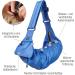 Bella & Balu Blue Carrier Bag for Dogs & Cats | Lightweight Sling Dog Bag for Small Dogs Up to 7kg | Ideal for Walks & Travel - Buy Online on GoSupps.com