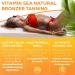 Vitamin Sea Natural Bronzer Tanning Lotion - DHA-Free Coconut Oil Formula for Sensitive Skin | Streak-Free Bronzing Accelerator 13.5oz - Safe for Indoor Tanning Beds - Buy Online on GoSupps.com