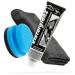 Detailed mate polish bundle with 150ml XXL Tube |Elstergloss Glass ceramic Cleaner hob cleaner polishing paste + detailed mate Premium Microfiber cloth + sponge |Removes scratches from the ceramic field of glass ceramic hobbery cleaner + accessories