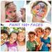 20 Colors Face Paint Kit - Professional Body Makeup for Birthdays Halloween Cosplay & Stage | Ideal SFX Art Supplies - Buy Online on GoSupps.com