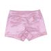 Dtone Dance Shorts Short Gymnastics Athletic Glitter Tumbling Pants 5-6 Years Pink