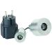 OASE 50115 Lunaled 9 pieces of source stone lighting and underwater lighting with cold white luminous diodes for water features in the pond fountain garden and outdoor area 9 pieces of single