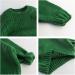 Volunboy Baby Boy Girl Green Knit Sweater 2-3 Years | Oversized Crewneck Pullover - Buy Online on GoSupps.com