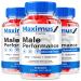 (3 Pack) Maximus X Gummies Official MaximusX ME Chewable Gummy with Natural Ingredients | Premium Performance Steady Energy & Stamina Support Tasty Nutrition Formula 90 Day Supply (180 Gummies)