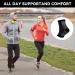 Plantar Fasciitis Compression Socks - 4 Pairs for Neuropathy & Ankle Support - Black - L-XL - Buy Online on GoSupps.com