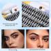 DIY Lash Kit Eyelash Applicator Tool | 30D 40D Comfortable Diy Cluster Lash Extension Kit For Cosplay Cosmetics Daily Makeup Coobaa 30D+40D+remover+double-ended glue+tweezers - Buy Online on GoSupps.com