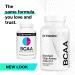 Vegan AjiPure BCAA Capsules 2100mg | Labdoor #1 Rated | Keto & Paleo Friendly | 90 Count (Pack of 1) - Buy Online on GoSupps.com