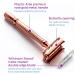 Schick Hydro Silk Rose Gold Double Edge Safety Razor + 10 Blades - Buy Online on GoSupps.com