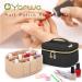 YARWO Nail Polish Organizer Bag - Holds 12 Bottles - Travel Carrying Case - Black (Bag Only) - Patent Pending - Buy Online on GoSupps.com
