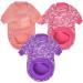 Dog Sweater 3 Pack for Small Dogs - Warm & Soft Pet Clothes for Winter - X-Small - Pink, Purple, Hot Pink - Buy Online on GoSupps.com