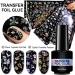 Foil Gel for Nails | 8ml Long-Lasting Adhesion | UV Lamp Foil Gel - for DIY Home Manicures and Decorative Nail Art - Buy Online on GoSupps.com