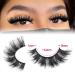 JIMIRE 6D Wispy Mink False Eyelashes - Natural Cat Eye Look - 15MM - 7 Pairs Pack - Buy Online on GoSupps.com