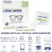 200 Individually Wrapped Glasses Cleaner Wipes for Spectacles, Cameras, Screens & More - Buy Online on GoSupps.com