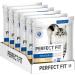 PERFECT FIT Indoor Adult dry food for adult cats from 1 year - Chicken 750g (6 bags) Chicken 4.5 kg (1 pack)