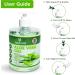 FRO Pure Aloe Vera Gel 100% Natural & Organic | Soothing & Hydrating | No Sticky Residue | 500ml Pack (1) | Gluten-Free, Cruelty-Free - Buy Online on GoSupps.com