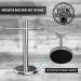 Viking Revolution Chrome Safety Razor Stand | Durable Shaving Brush Holder for Stability & Longevity - Buy Online on GoSupps.com