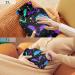 Bats Stars Hot Water Bottle with Cover - 1L Small BPA Free Bag for Back Pain Relief & Hot/Cold Therapy | International Shipping - Buy Online on GoSupps.com